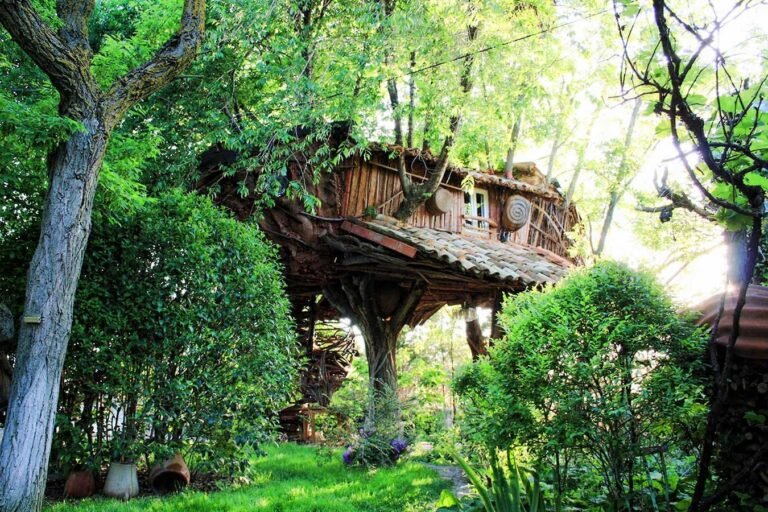 Dónde Encontrar Cabañas Entre Ombúes y Tilos Para Vacacionar 30 cabana rustica entre arboles frondosos