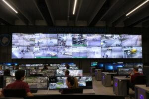 camara de vigilancia en espacio publico argentina