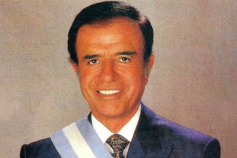 De qué murió Carlos Menem, el expresidente de Argentina 9 carlos menem retrato oficial presidencial argentina