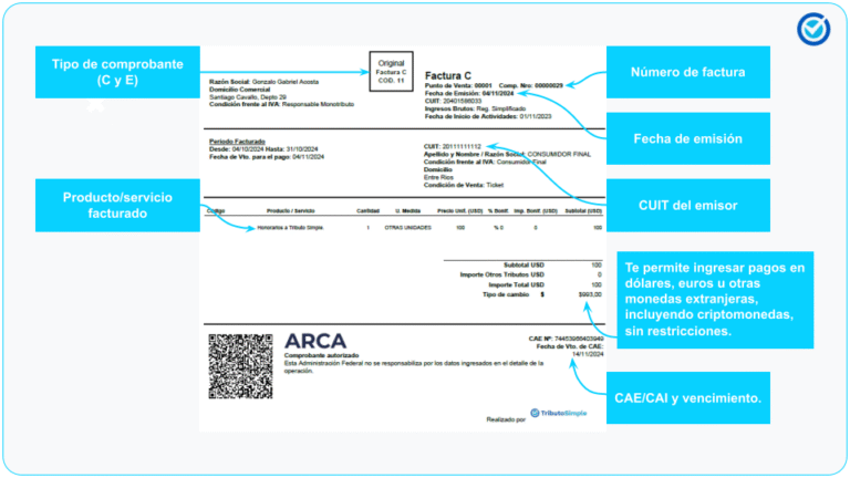 Para qué sirve la factura C y cuándo se debe utilizar 8 Para qué sirve la factura C y cuándo se debe utilizar