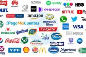 logotipos de principales empresas argentinas variadas
