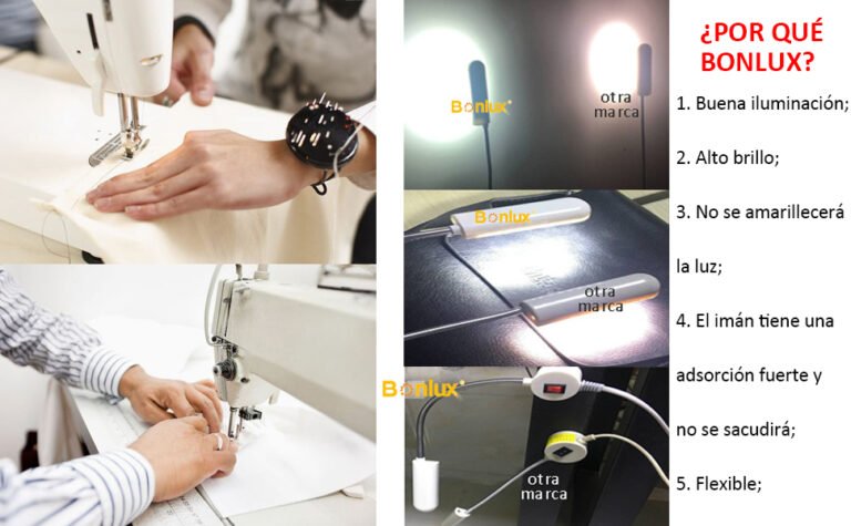 Cuál es la Mejor Luz Para Máquina de Coser y Cómo Elegirla 6 Cuál es la Mejor Luz Para Máquina de Coser y Cómo Elegirla