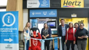 mostrador de centro de informacion turistica argentina