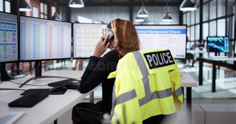 Cómo Hacer Fe De Vida Por Internet Fácil Y Rápido En Argentina 9 persona usando computadora con documentos oficiales