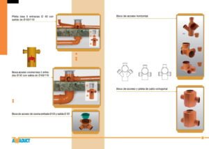 plano tecnico de red cloacal domiciliaria simple