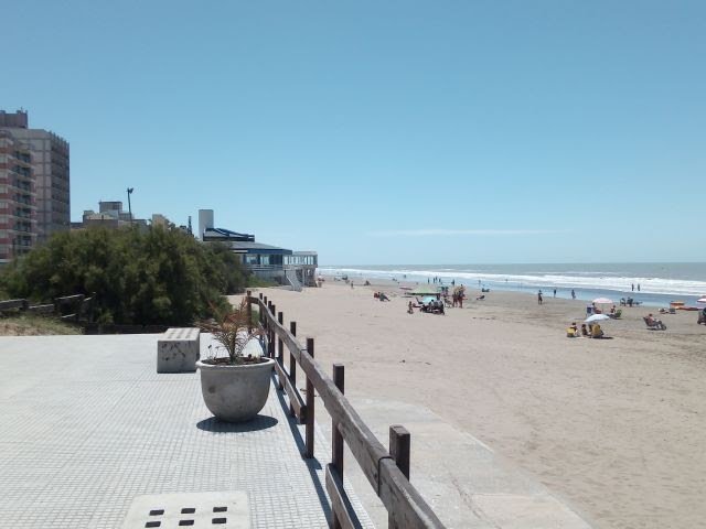 playa san bernardo vista panoramica verano