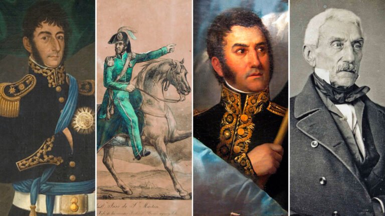 retrato historico de jose de san martin