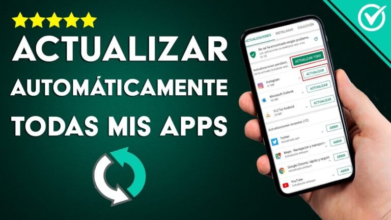 Cómo actualizar aplicaciones en Android fácilmente y sin errores 2 smartphone android actualizando aplicaciones automaticamente