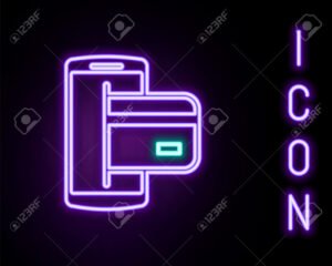 telefonos moviles con icono nfc brillante